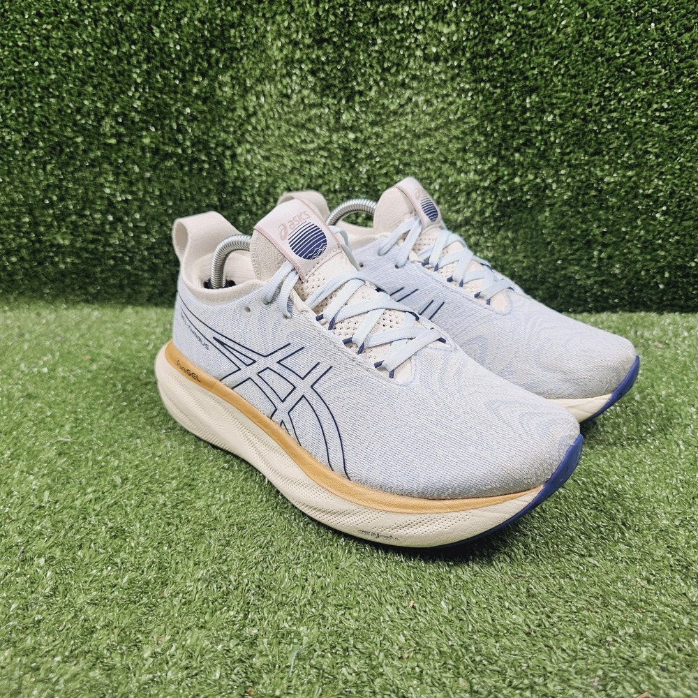 Asics Gel-Nimbus 25 Sky Cream Nagino Athletic Running Sneakers Womens Size 7
